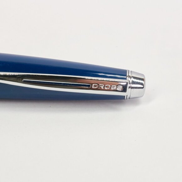 Cross Blue Lacquer Fountain Pen / Made in USA / Smooth Writer - Picture 4 of 10